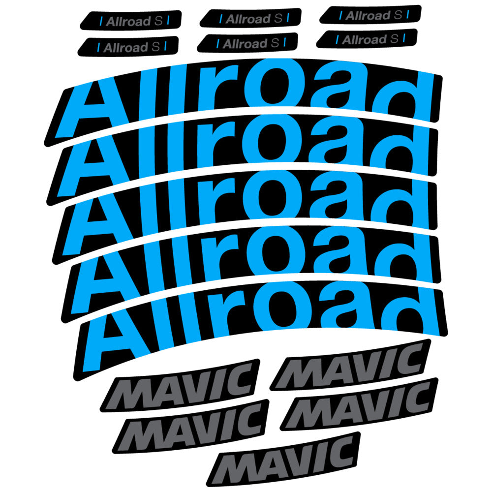 Decal for Mavic Allroad S 2025, Road Wheel, bike sticker vinyl