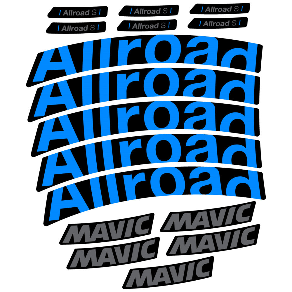 Decal for Mavic Allroad S 2025, Road Wheel, bike sticker vinyl