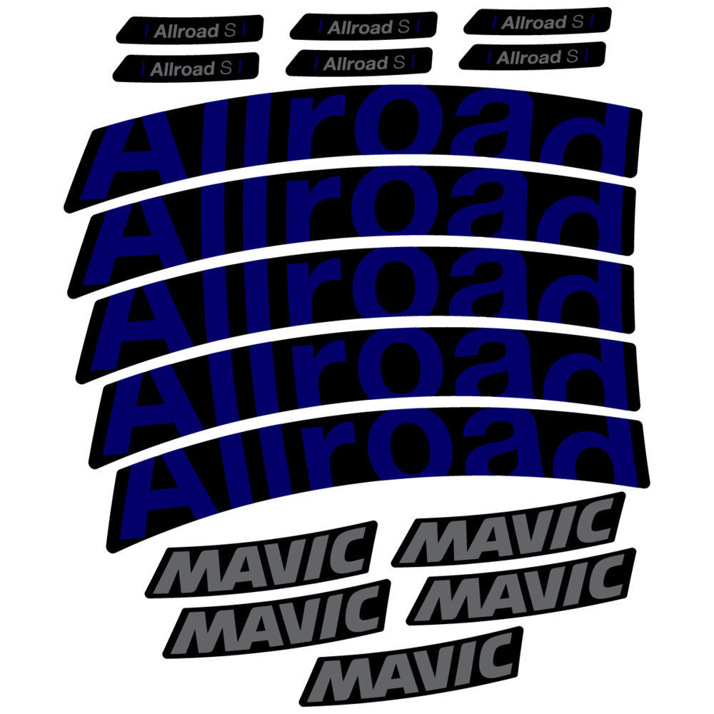 Decal for Mavic Allroad S 2025, Road Wheel, bike sticker vinyl