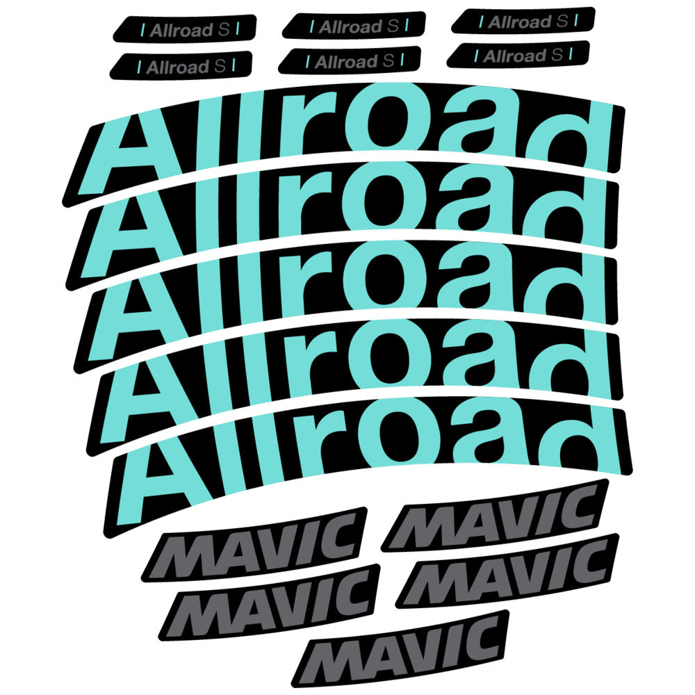 Decal for Mavic Allroad S 2025, Road Wheel, bike sticker vinyl