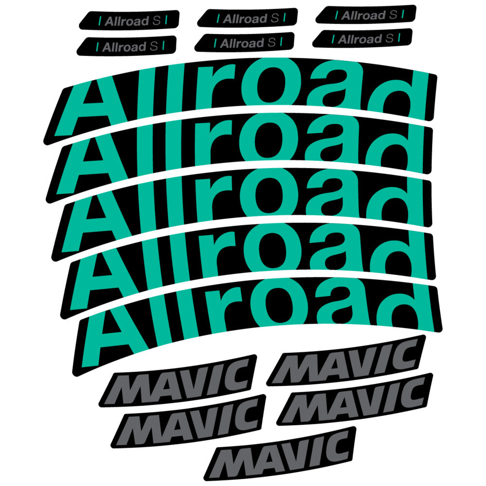 Decal for Mavic Allroad S 2025, Road Wheel, bike sticker vinyl