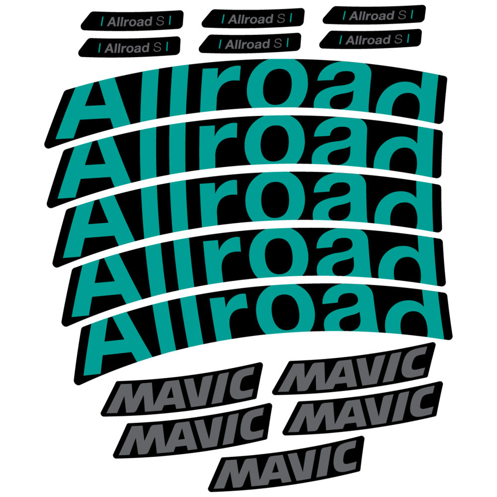 Decal for Mavic Allroad S 2025, Road Wheel, bike sticker vinyl