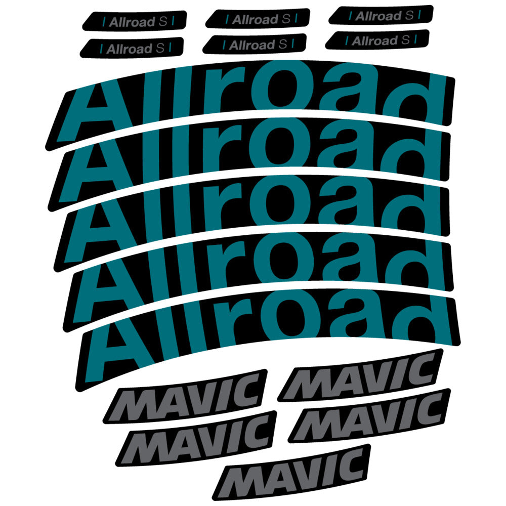 Decal for Mavic Allroad S 2025, Road Wheel, bike sticker vinyl