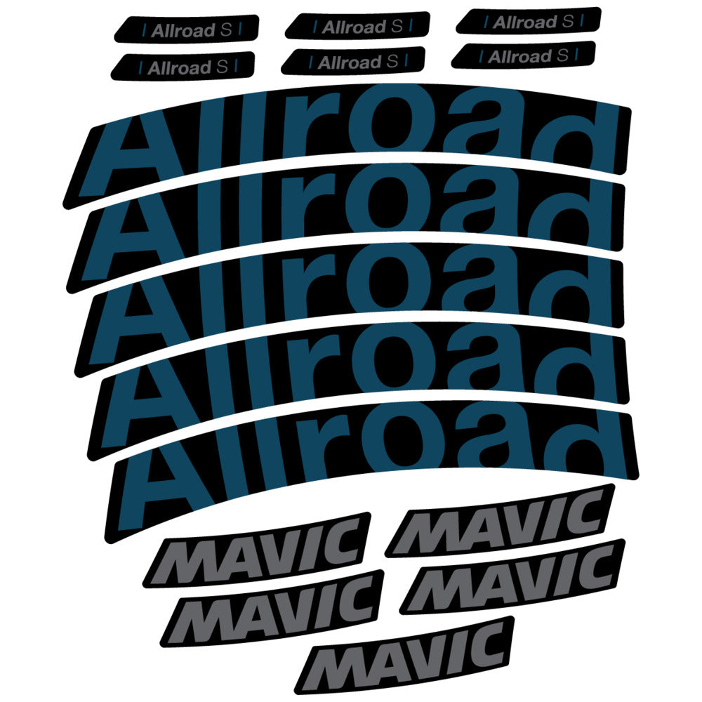 Decal for Mavic Allroad S 2025, Road Wheel, bike sticker vinyl