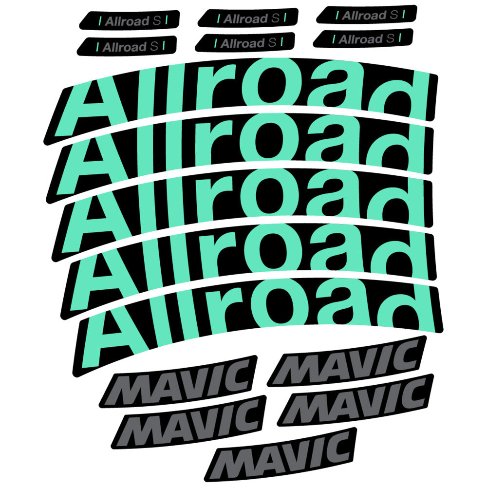 Decal for Mavic Allroad S 2025, Road Wheel, bike sticker vinyl
