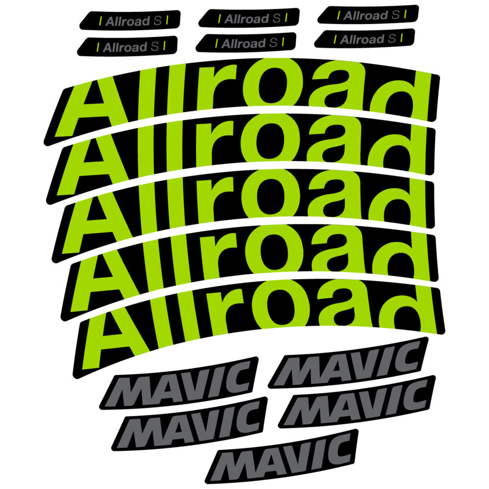 Decal for Mavic Allroad S 2025, Road Wheel, bike sticker vinyl