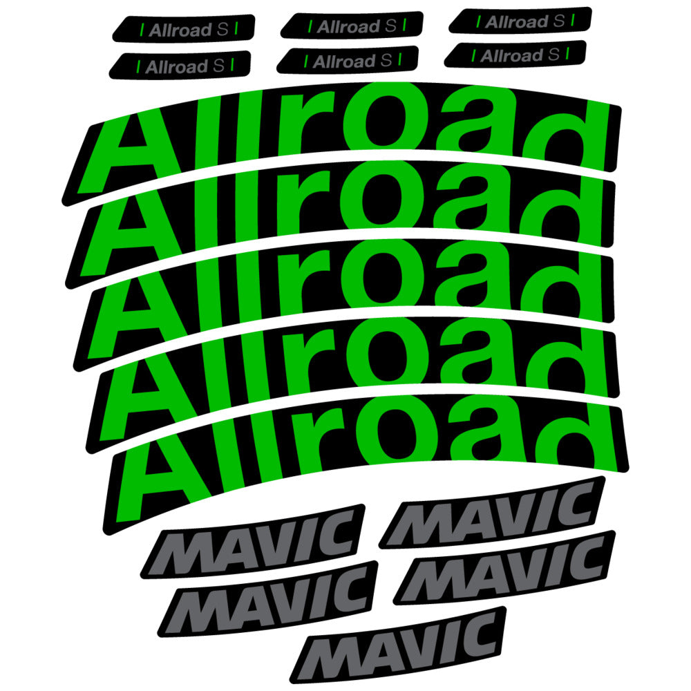 Decal for Mavic Allroad S 2025, Road Wheel, bike sticker vinyl