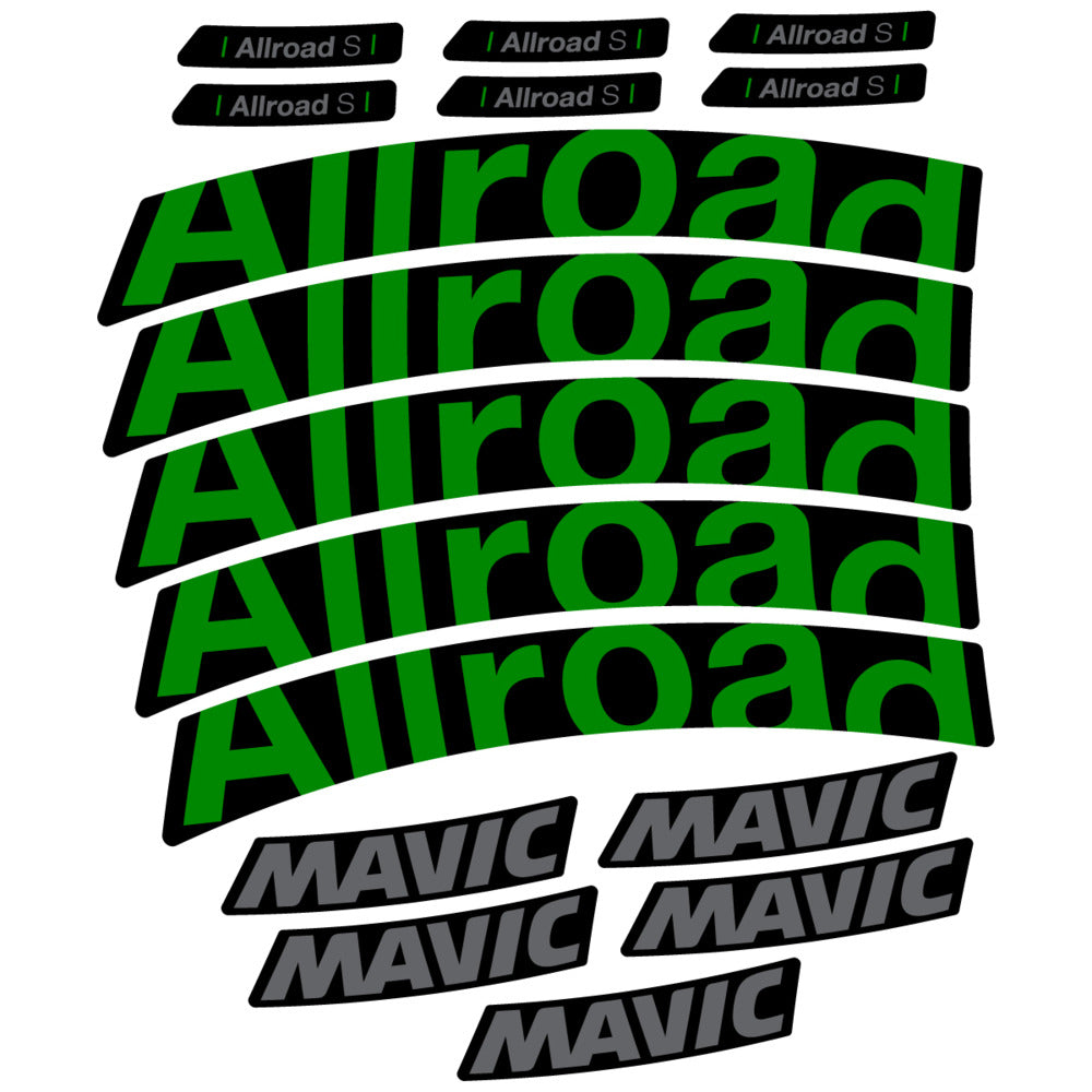 Decal for Mavic Allroad S 2025, Road Wheel, bike sticker vinyl
