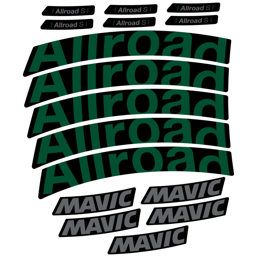 Decal for Mavic Allroad S 2025, Road Wheel, bike sticker vinyl