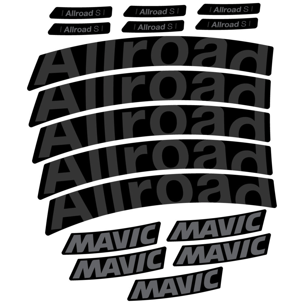 Decal for Mavic Allroad S 2025, Road Wheel, bike sticker vinyl