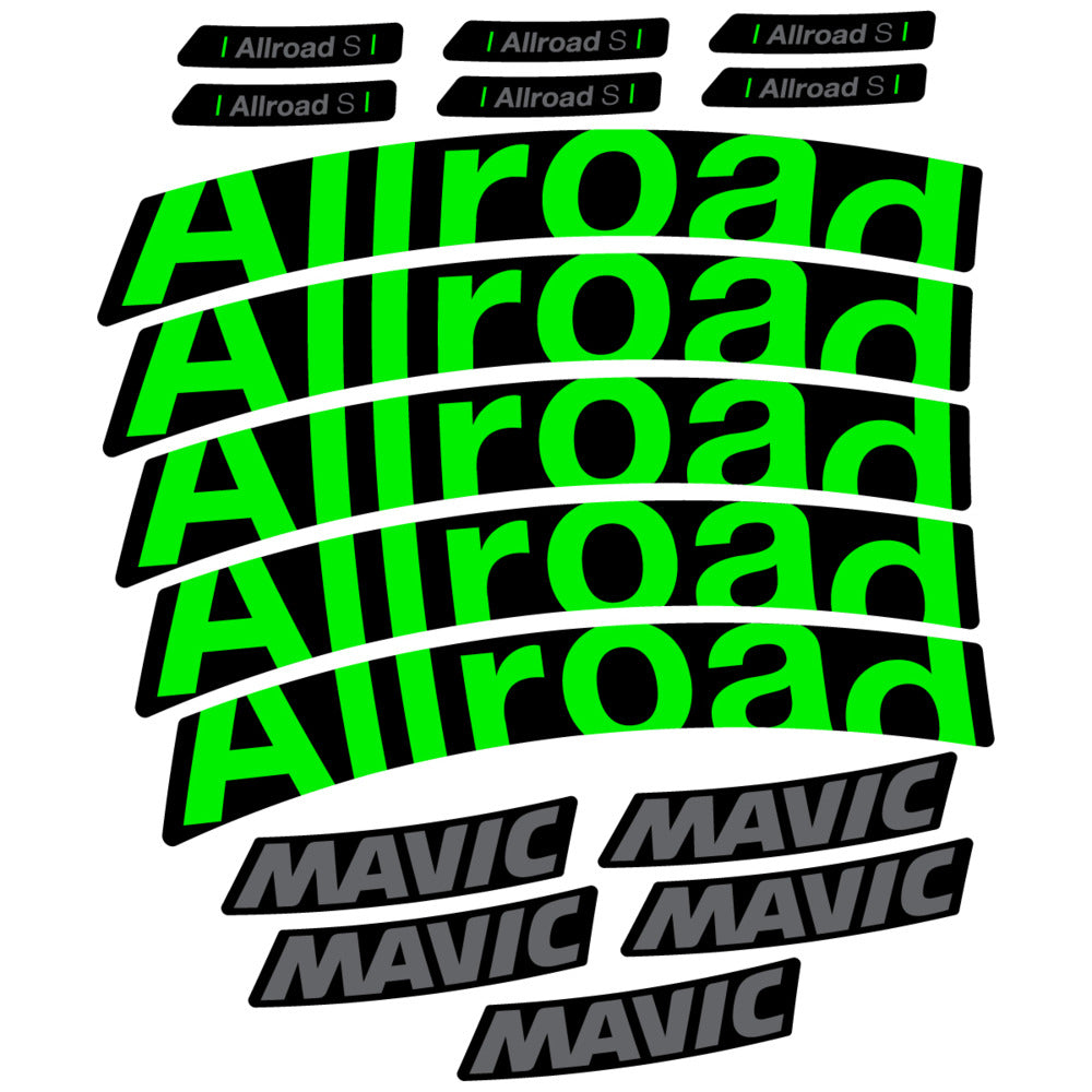Decal for Mavic Allroad S 2025, Road Wheel, bike sticker vinyl