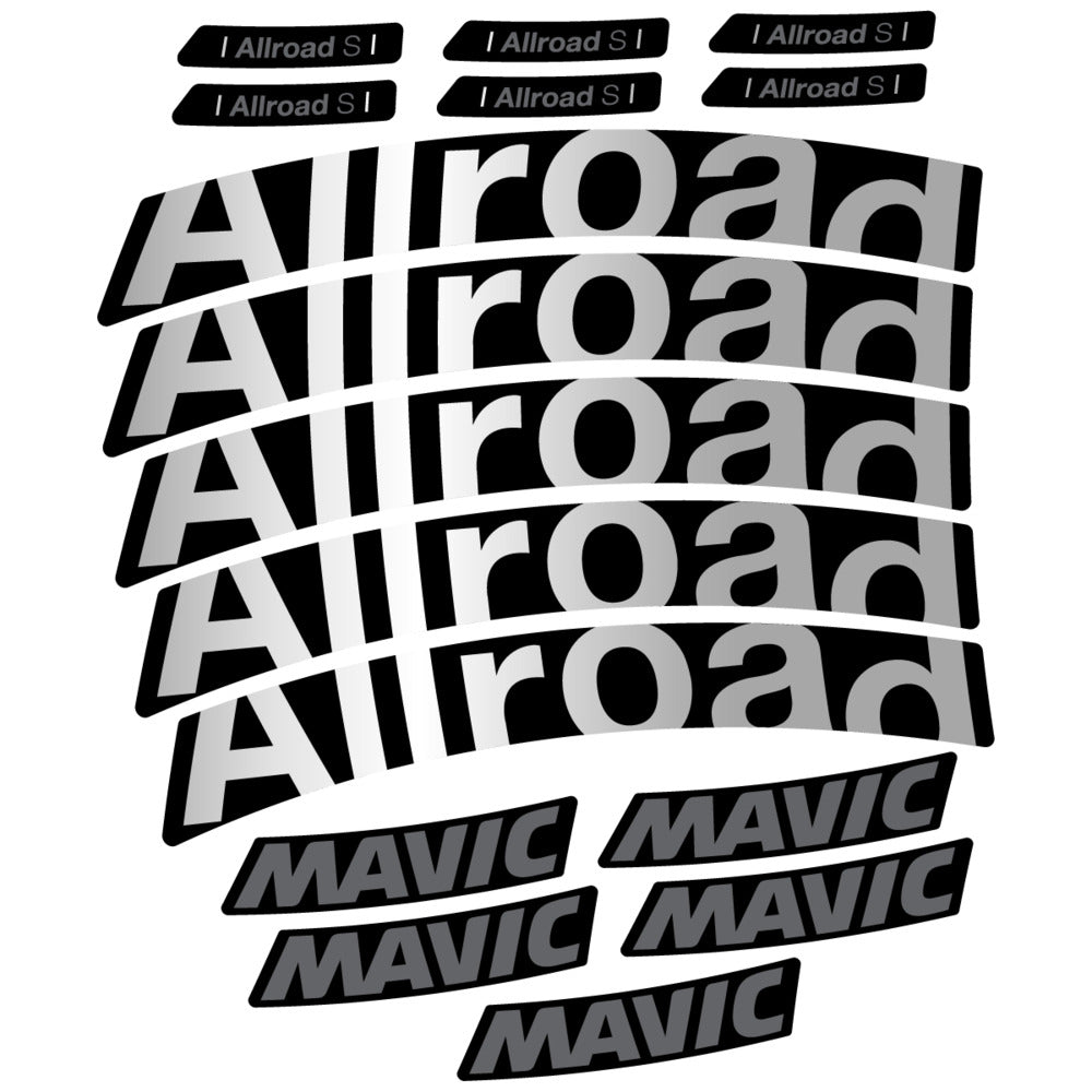 Decal for Mavic Allroad S 2025, Road Wheel, bike sticker vinyl