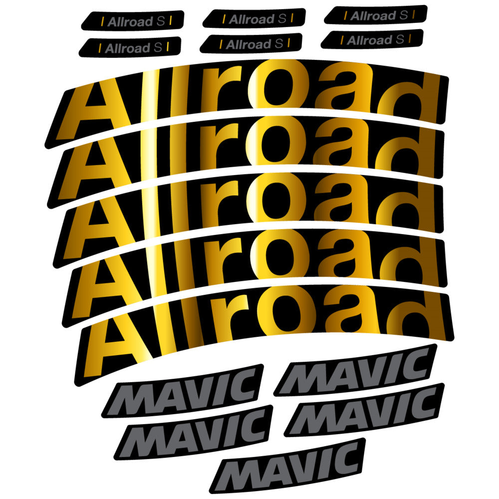 Decal for Mavic Allroad S 2025, Road Wheel, bike sticker vinyl