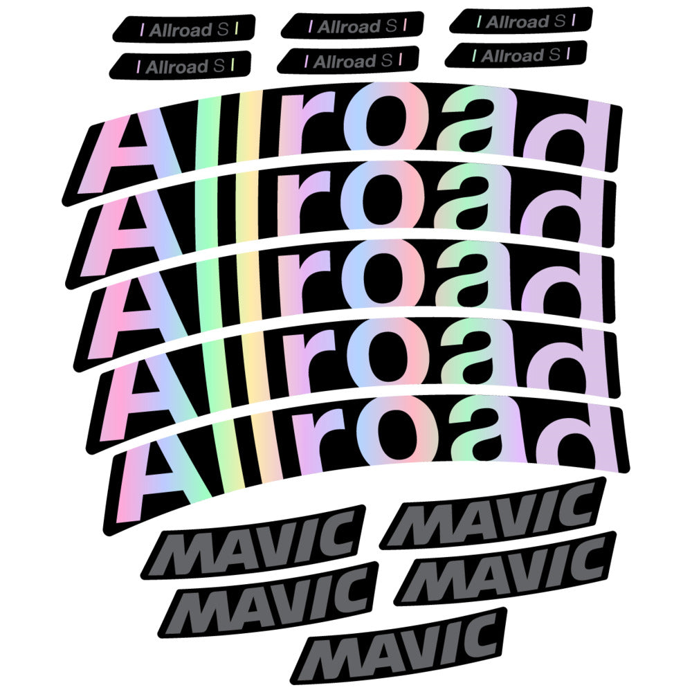 Decal for Mavic Allroad S 2025, Road Wheel, bike sticker vinyl