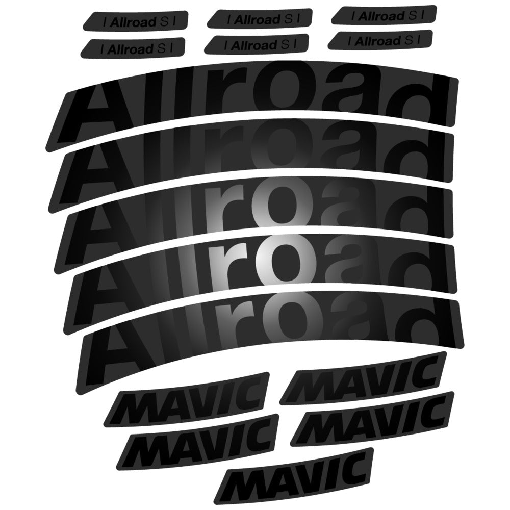 Decal for Mavic Allroad S 2025, Road Wheel, bike sticker vinyl