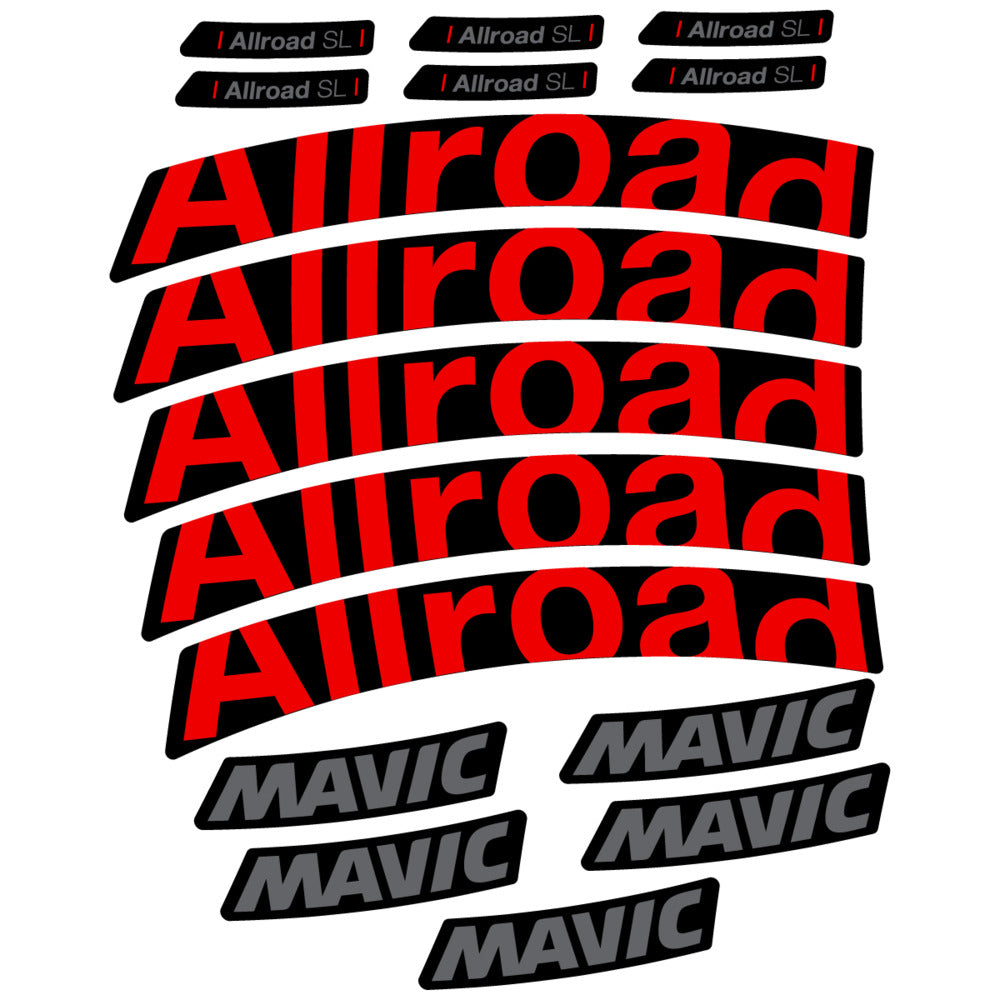 Decal for Mavic Allroad SL 2025, Road Wheel, bike sticker vinyl