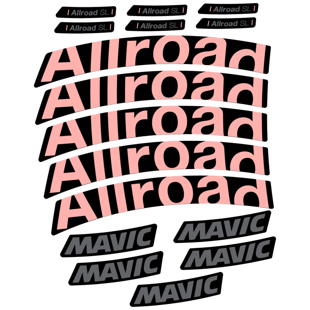 Decal for Mavic Allroad SL 2025, Road Wheel, bike sticker vinyl