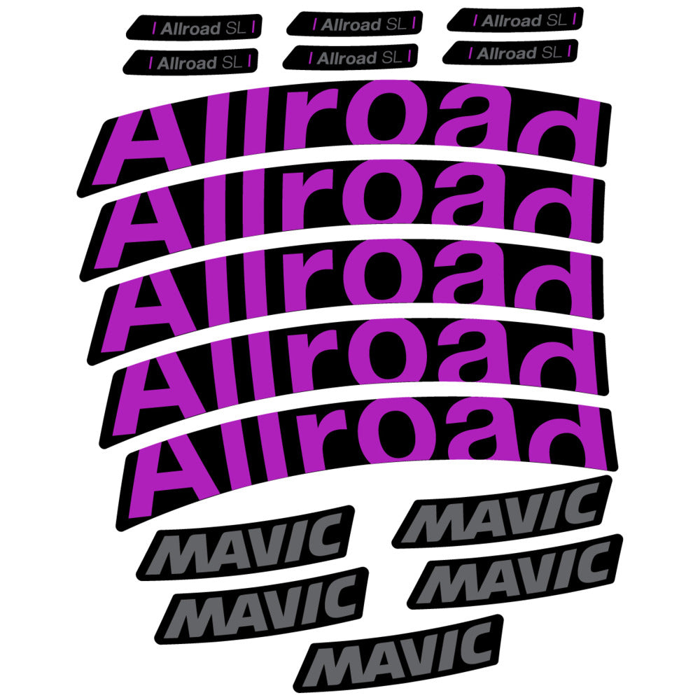 Decal for Mavic Allroad SL 2025, Road Wheel, bike sticker vinyl