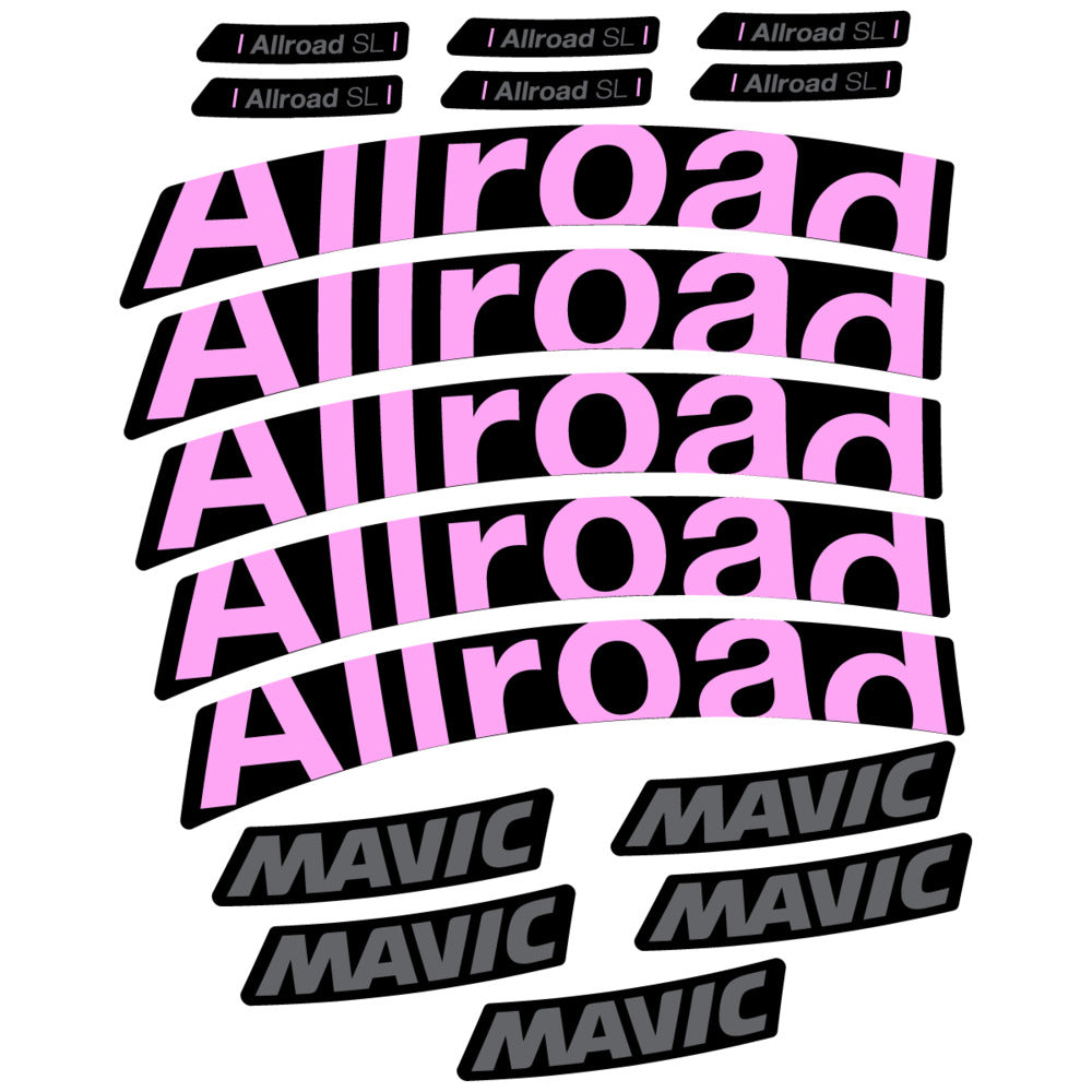 Decal for Mavic Allroad SL 2025, Road Wheel, bike sticker vinyl
