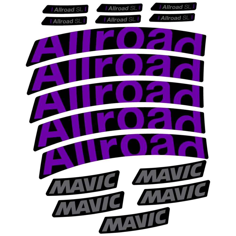 Decal for Mavic Allroad SL 2025, Road Wheel, bike sticker vinyl