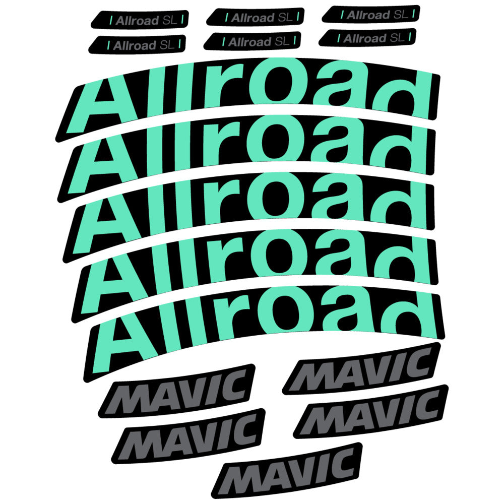 Decal for Mavic Allroad SL 2025, Road Wheel, bike sticker vinyl