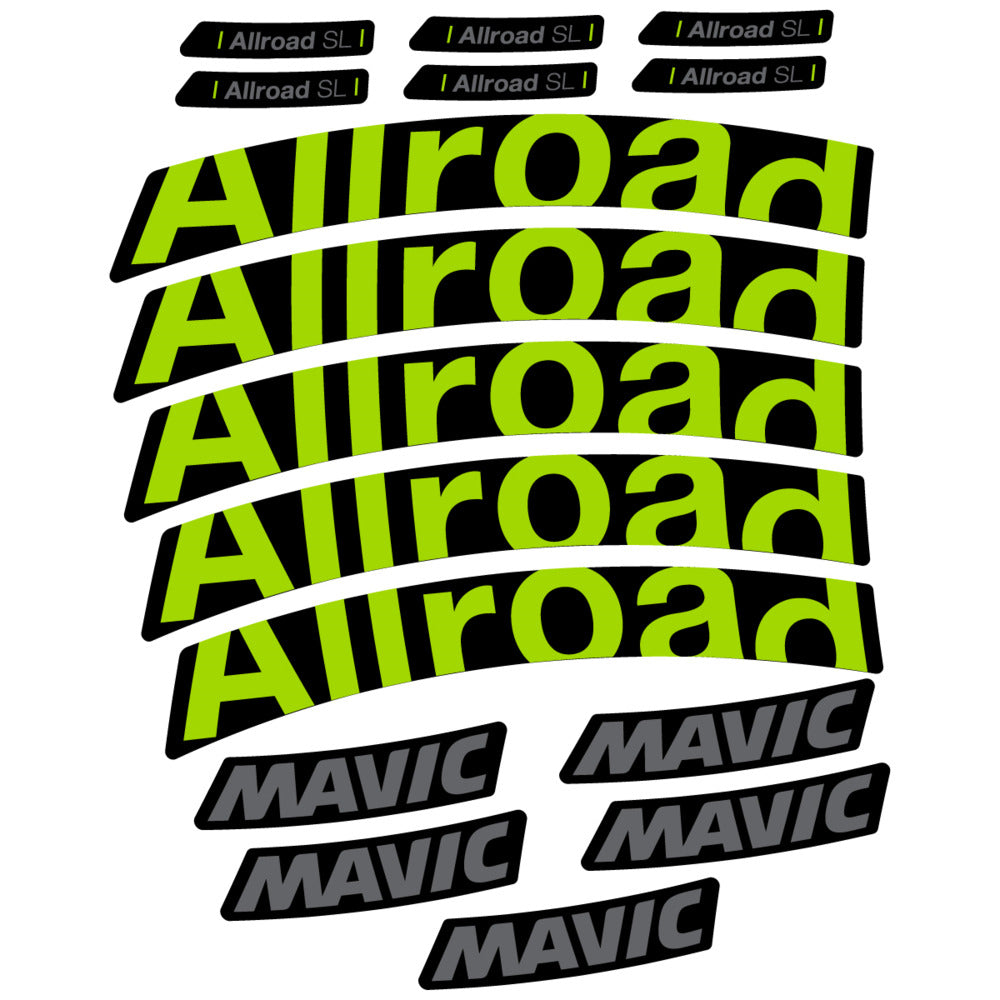 Decal for Mavic Allroad SL 2025, Road Wheel, bike sticker vinyl