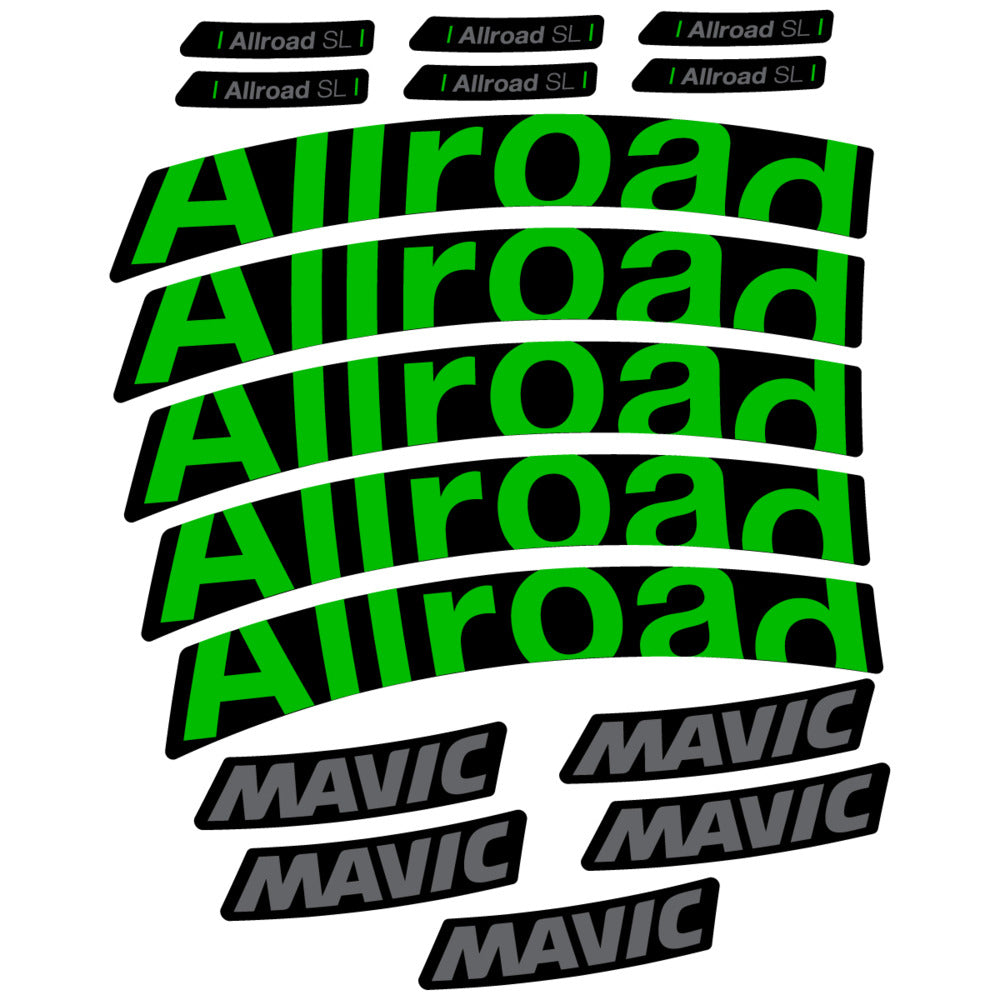 Decal for Mavic Allroad SL 2025, Road Wheel, bike sticker vinyl