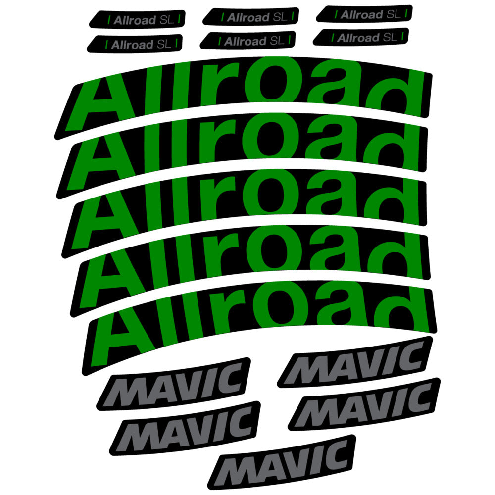 Decal for Mavic Allroad SL 2025, Road Wheel, bike sticker vinyl