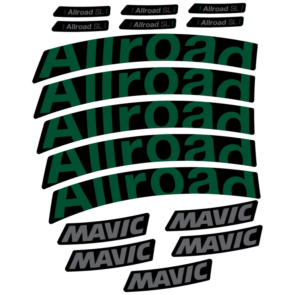 Decal for Mavic Allroad SL 2025, Road Wheel, bike sticker vinyl