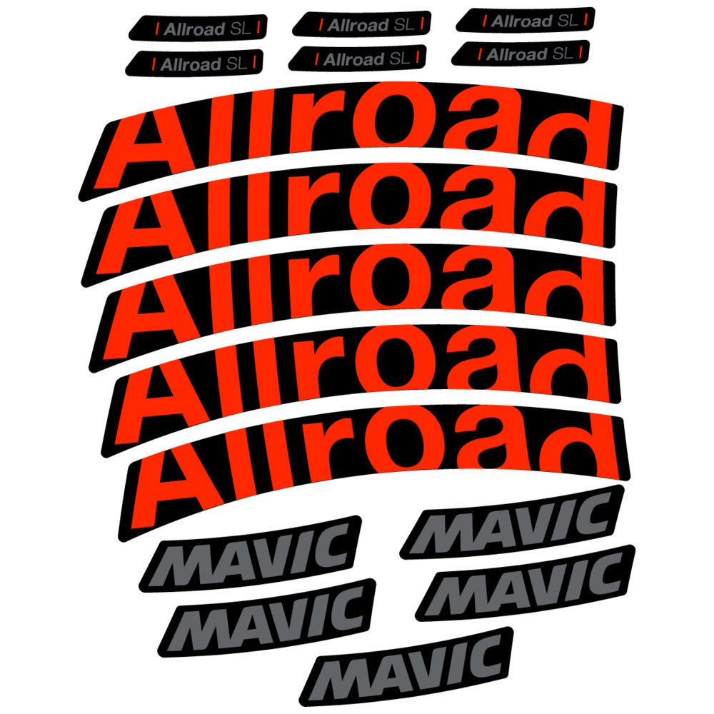 Decal for Mavic Allroad SL 2025, Road Wheel, bike sticker vinyl