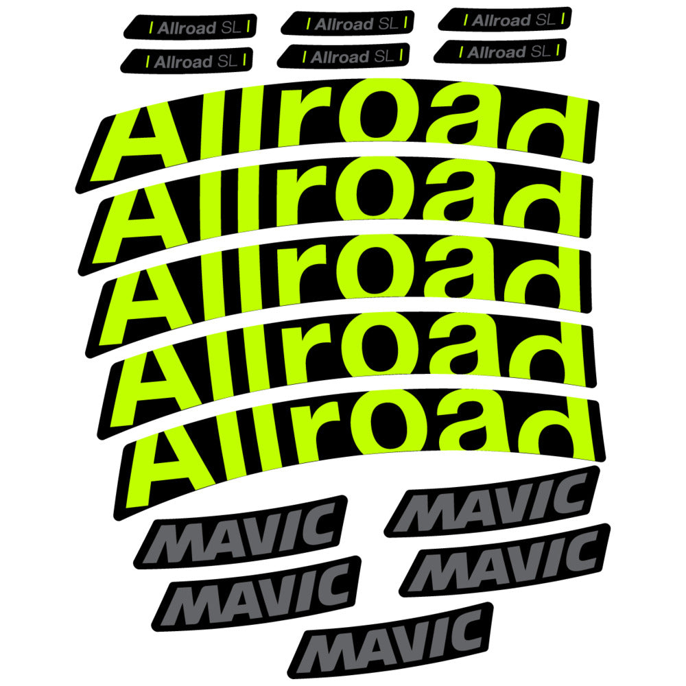 Decal for Mavic Allroad SL 2025, Road Wheel, bike sticker vinyl