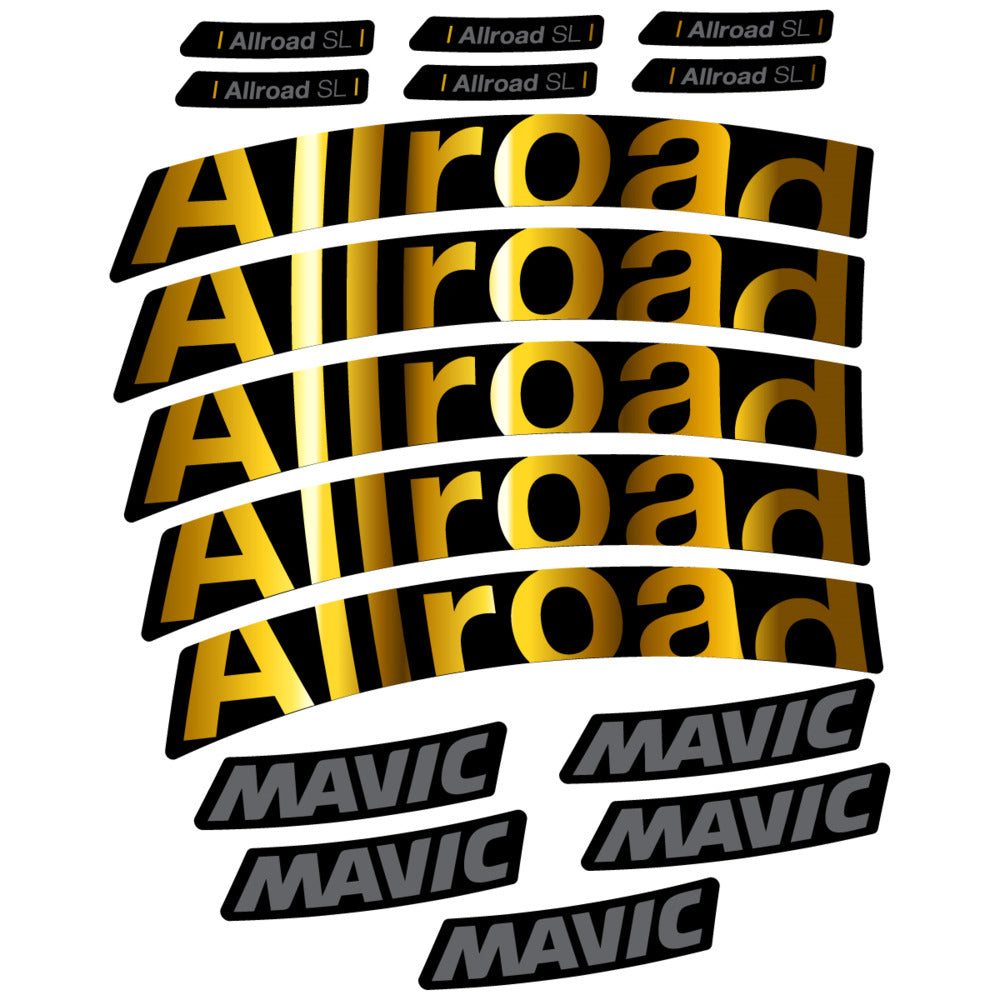 Decal for Mavic Allroad SL 2025, Road Wheel, bike sticker vinyl