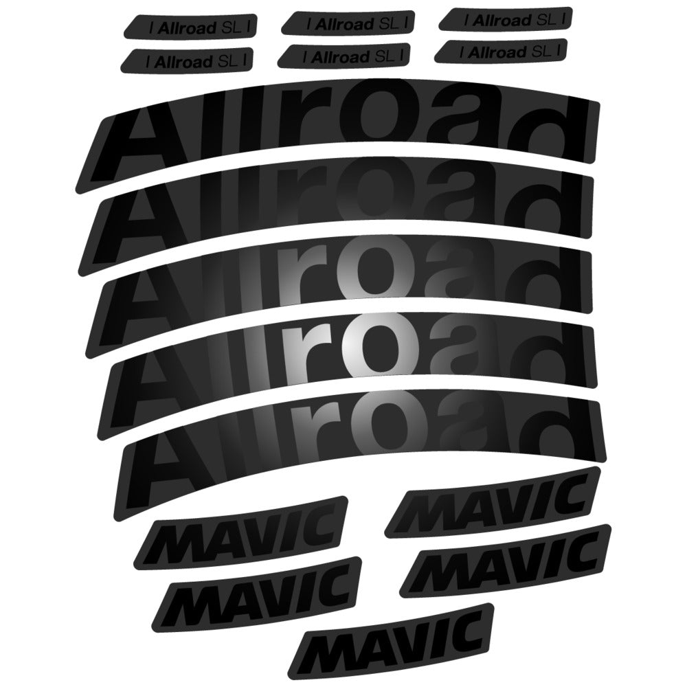 Decal for Mavic Allroad SL 2025, Road Wheel, bike sticker vinyl