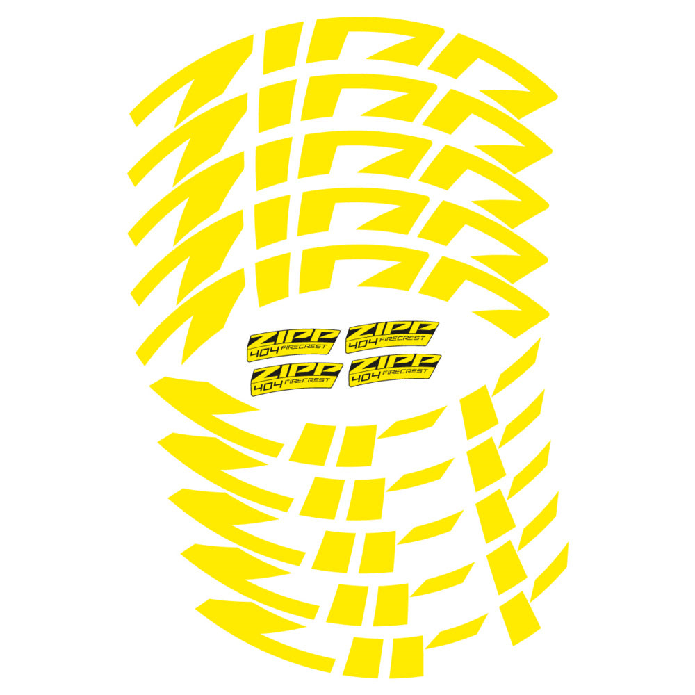 Compatible Decal Zipp 404 Firecrest 2022, Road Wheel, bike sticker vinyl