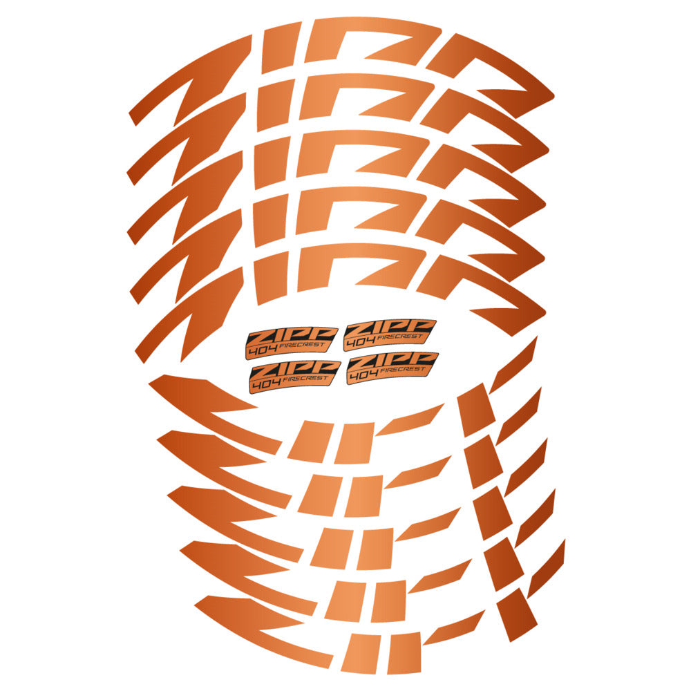 Compatible Decal Zipp 404 Firecrest 2022, Road Wheel, bike sticker vinyl