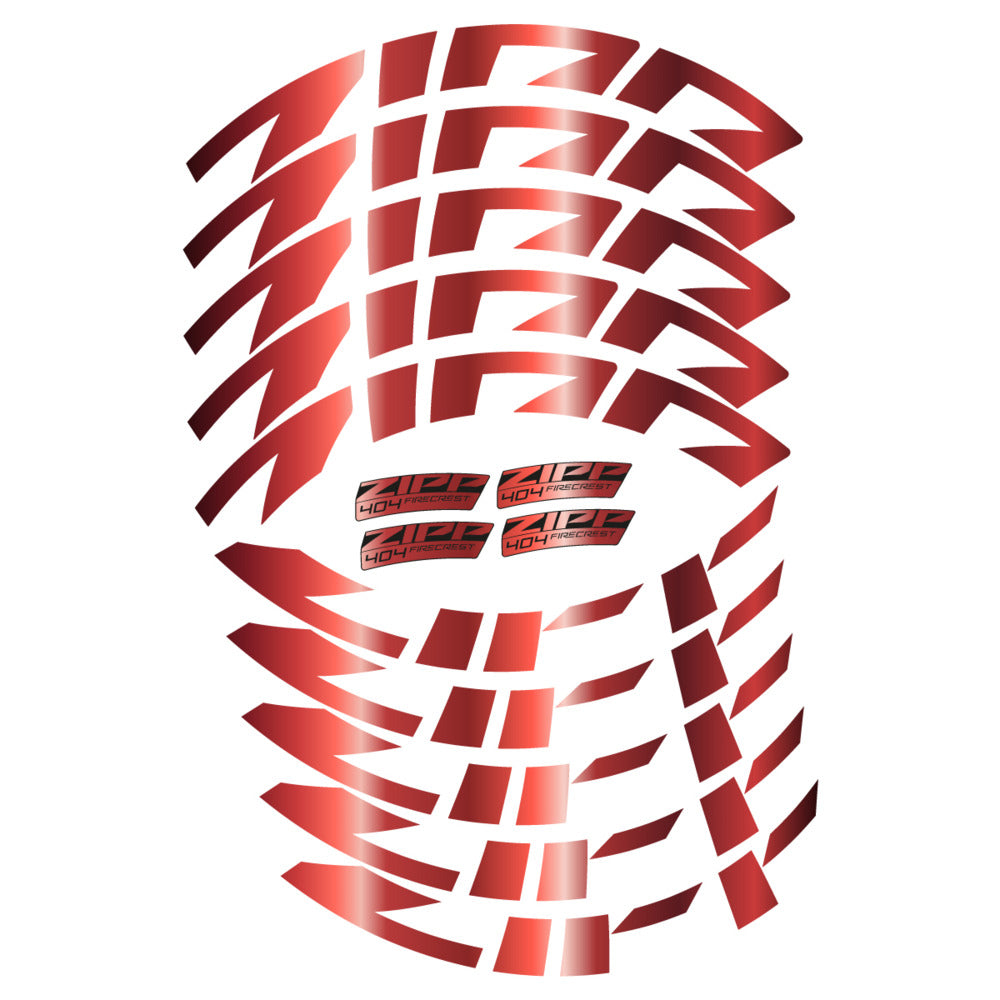 Compatible Decal Zipp 404 Firecrest 2022, Road Wheel, bike sticker vinyl