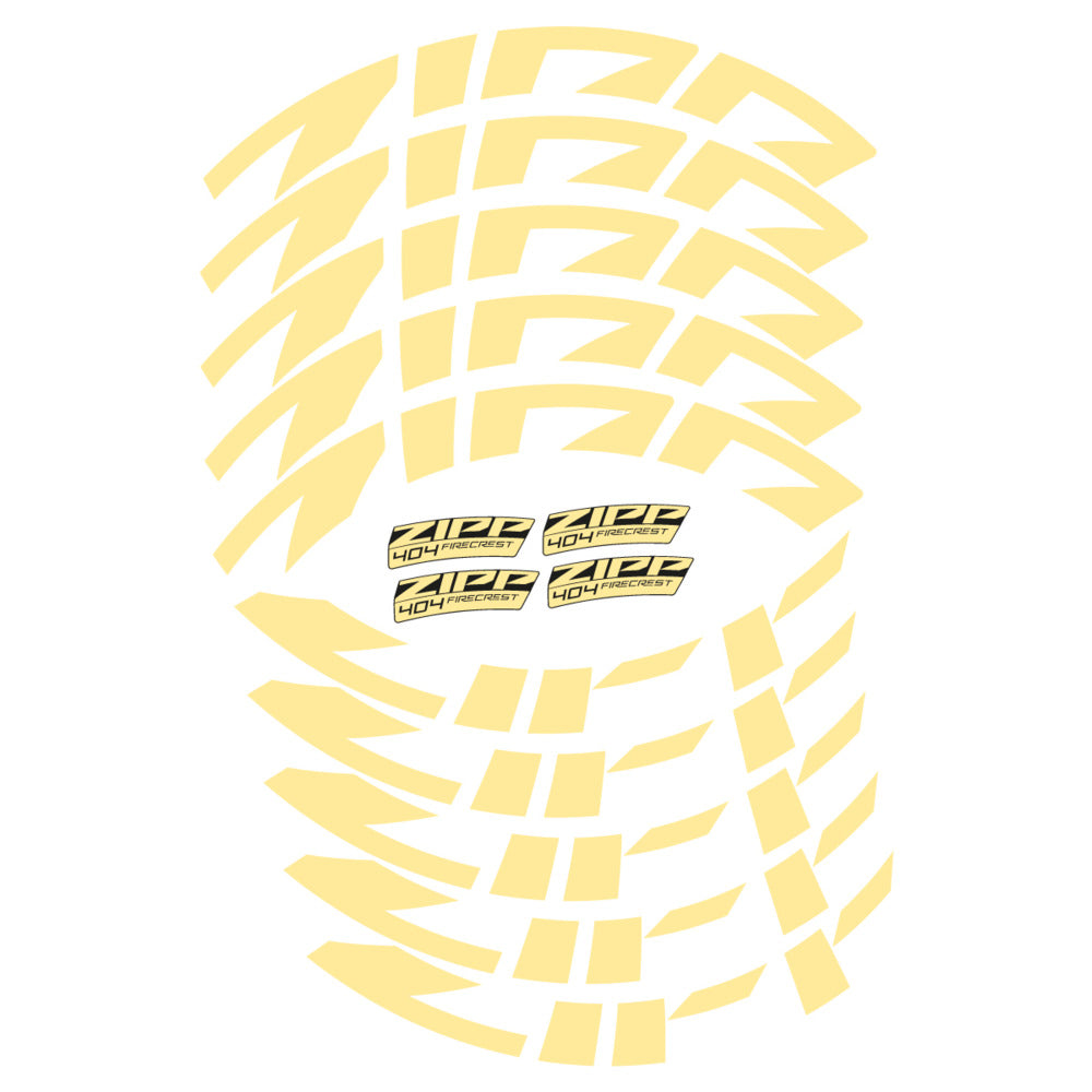 Compatible Decal Zipp 404 Firecrest 2022, Road Wheel, bike sticker vinyl