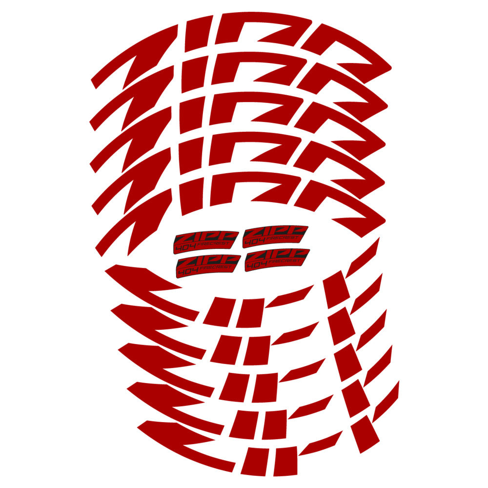 Compatible Decal Zipp 404 Firecrest 2022, Road Wheel, bike sticker vinyl