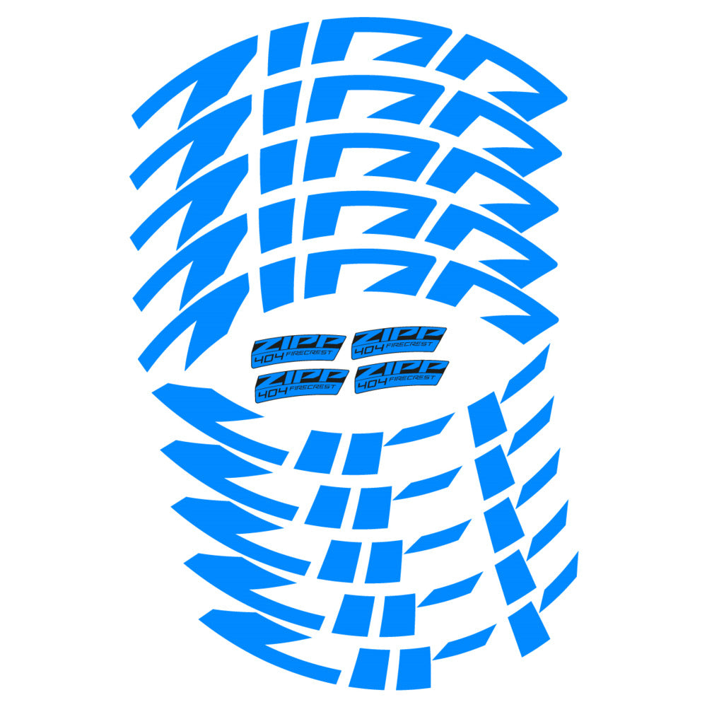 Compatible Decal Zipp 404 Firecrest 2022, Road Wheel, bike sticker vinyl