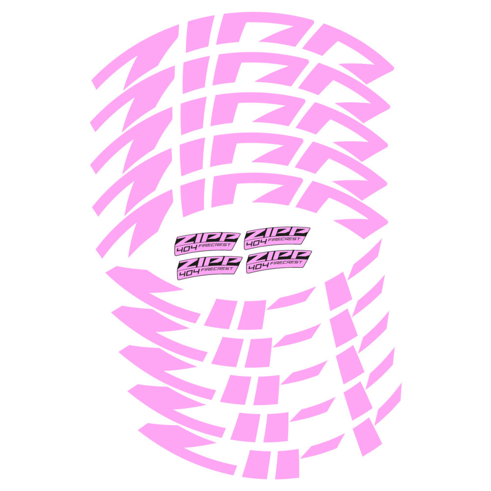 Compatible Decal Zipp 404 Firecrest 2022, Road Wheel, bike sticker vinyl