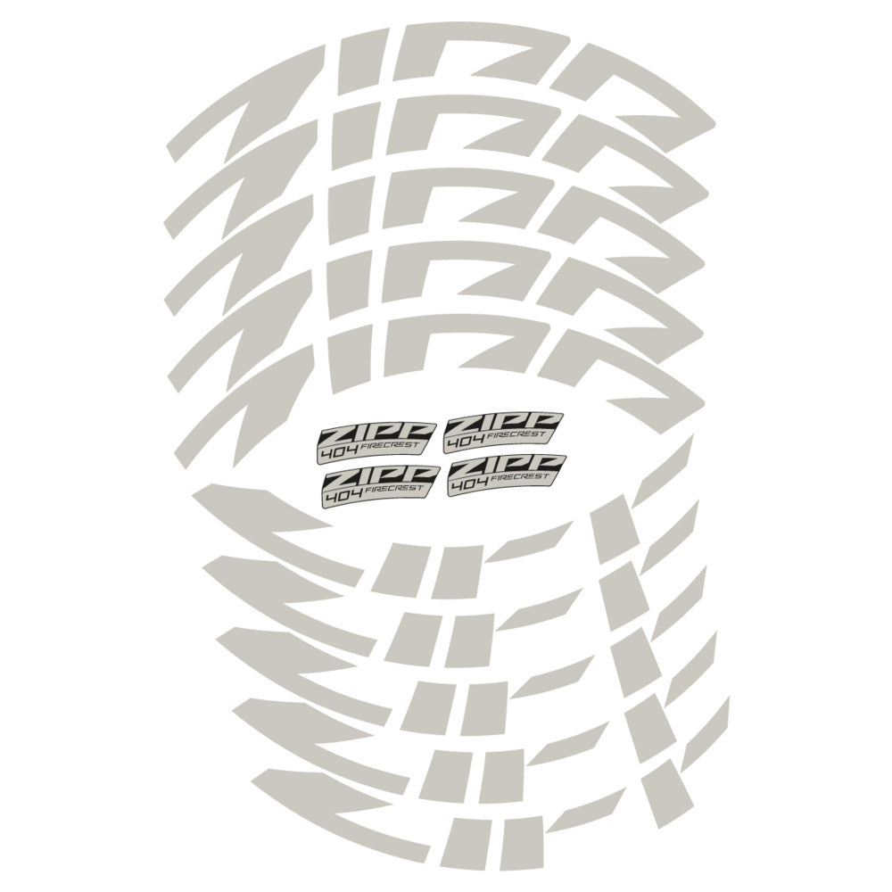 Compatible Decal Zipp 404 Firecrest 2022, Road Wheel, bike sticker vinyl