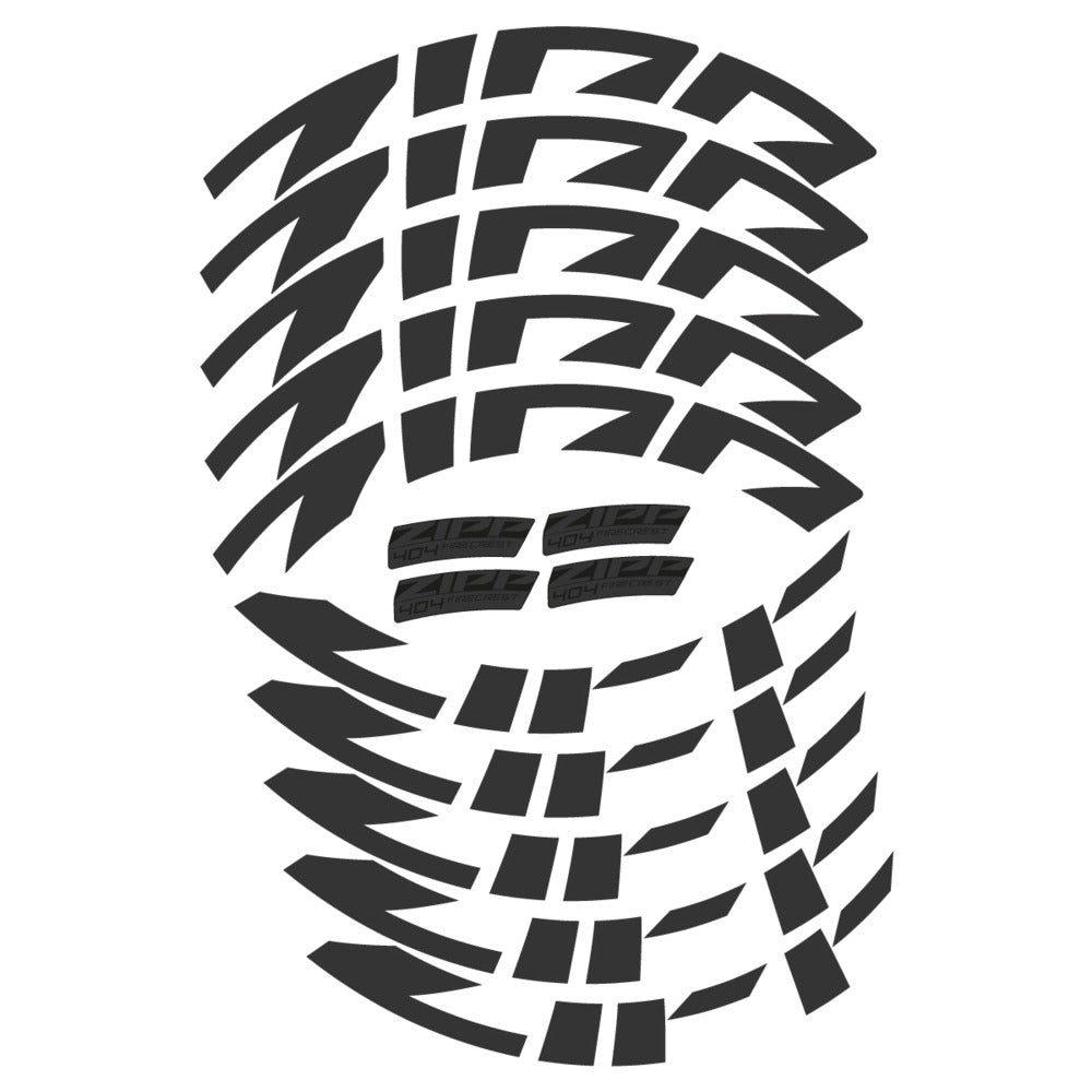 Compatible Decal Zipp 404 Firecrest 2022, Road Wheel, bike sticker vinyl