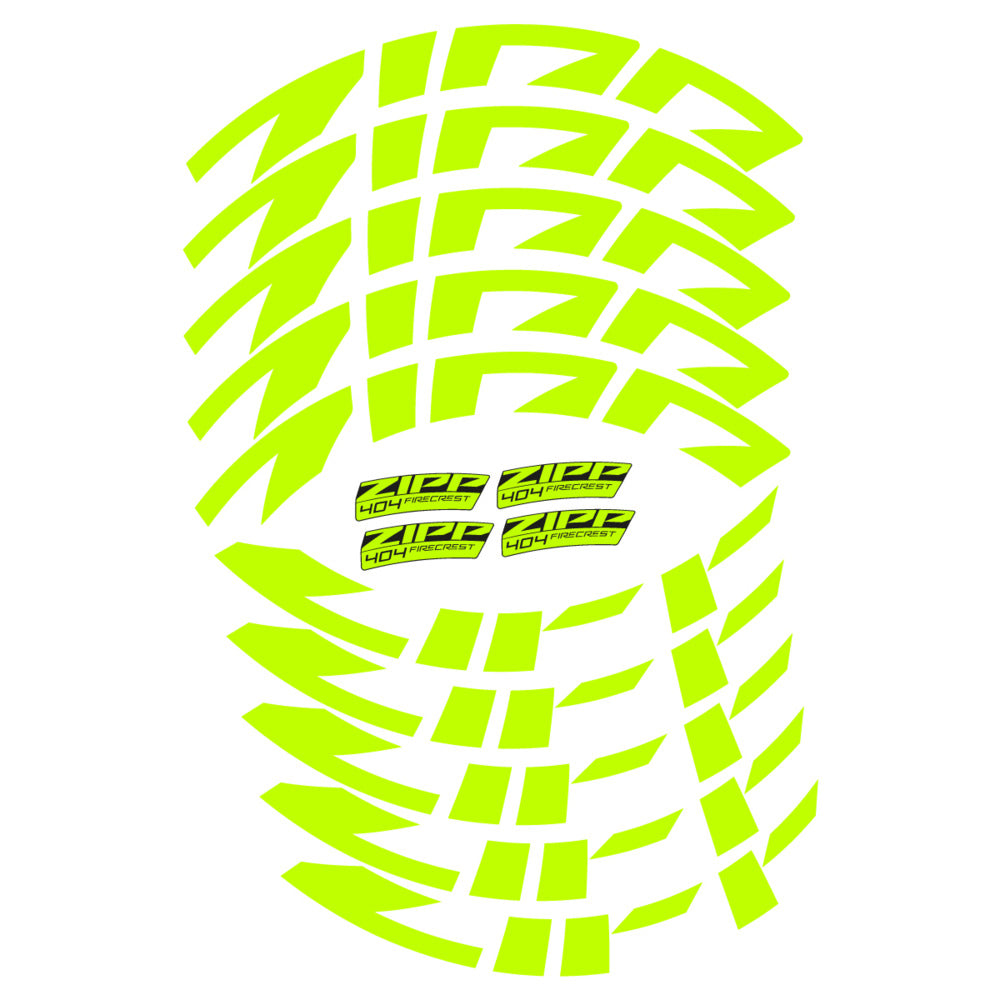Compatible Decal Zipp 404 Firecrest 2022, Road Wheel, bike sticker vinyl