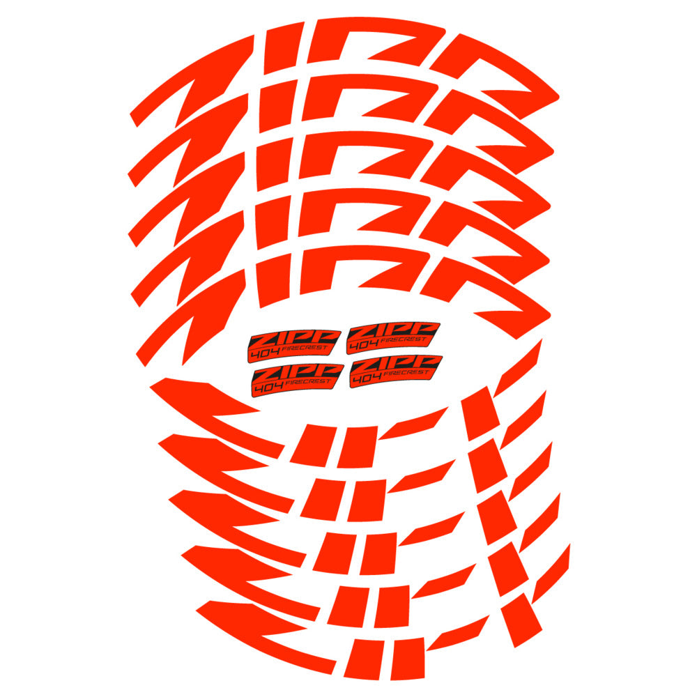 Compatible Decal Zipp 404 Firecrest 2022, Road Wheel, bike sticker vinyl