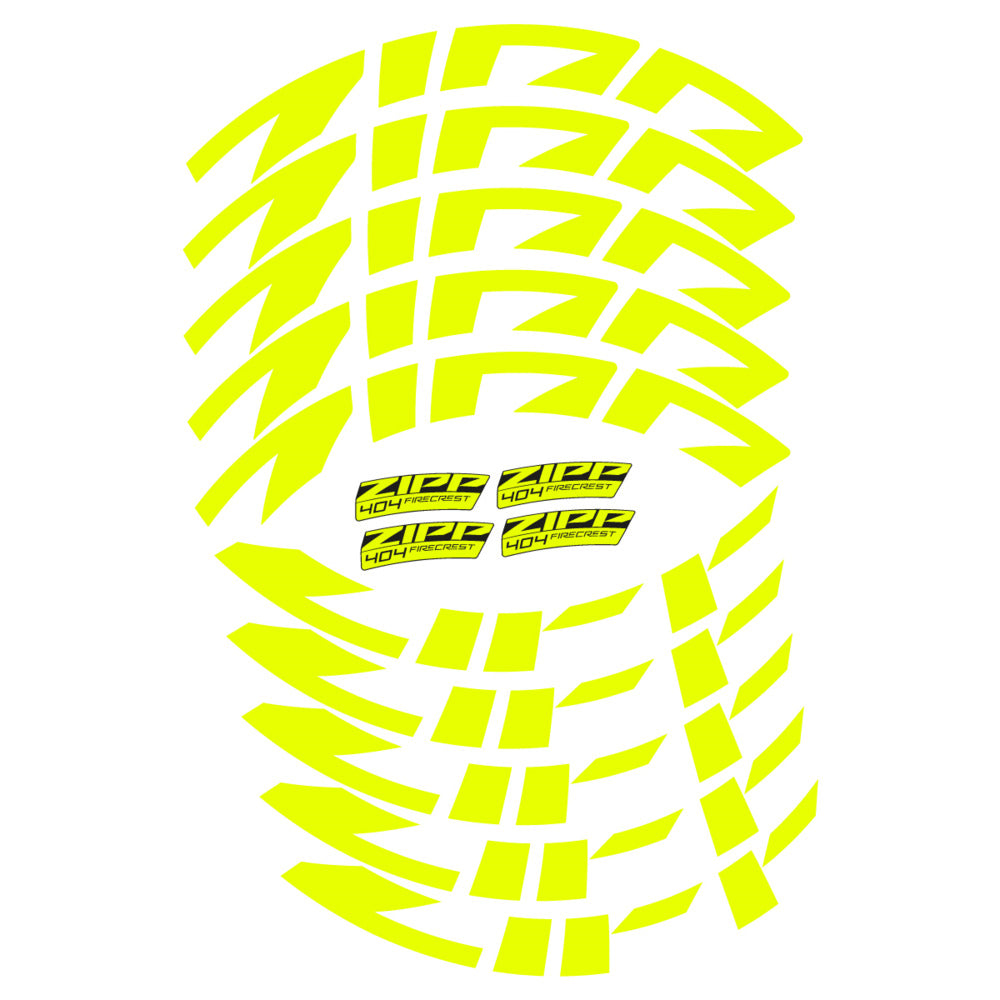 Compatible Decal Zipp 404 Firecrest 2022, Road Wheel, bike sticker vinyl
