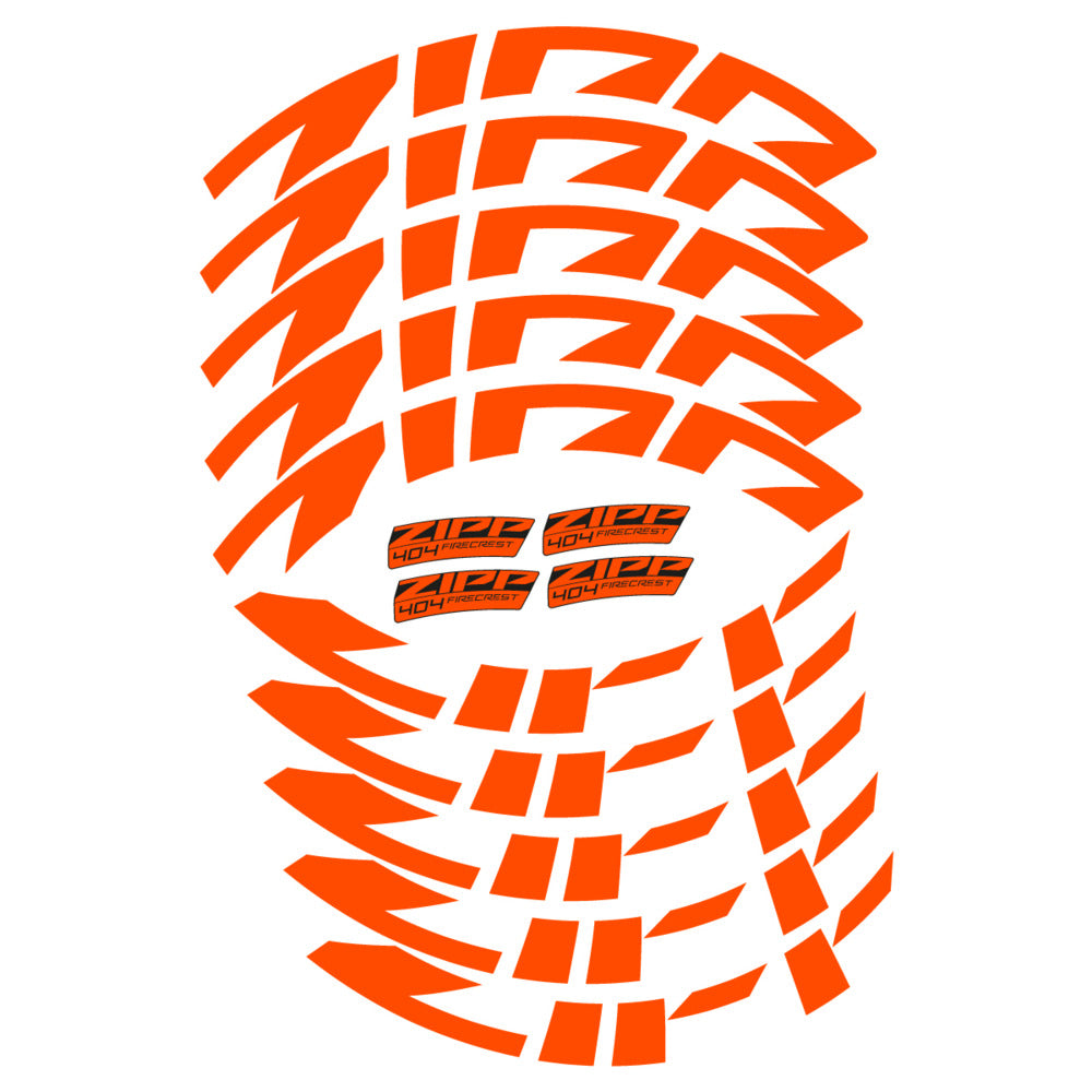 Compatible Decal Zipp 404 Firecrest 2022, Road Wheel, bike sticker vinyl