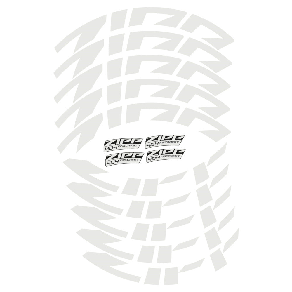 Compatible Decal Zipp 404 Firecrest 2022, Road Wheel, bike sticker vinyl
