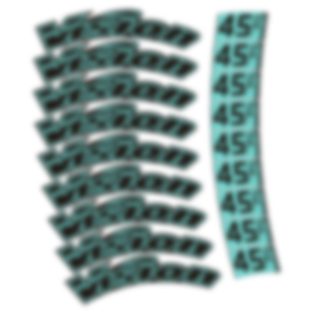 Decal for Visixn Metron 45 SL Disc, Road Wheel, bike sticker vinyl