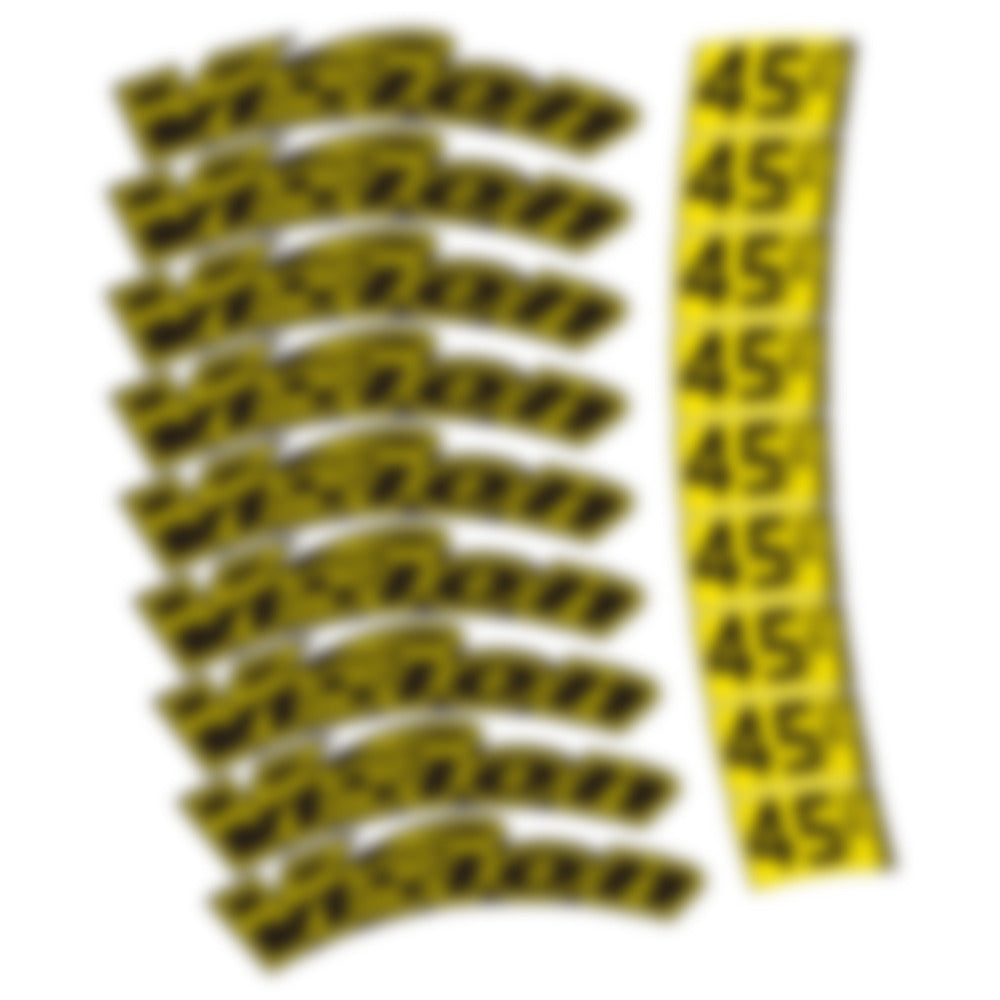Decal for Visixn Metron 45 SL Disc, Road Wheel, bike sticker vinyl