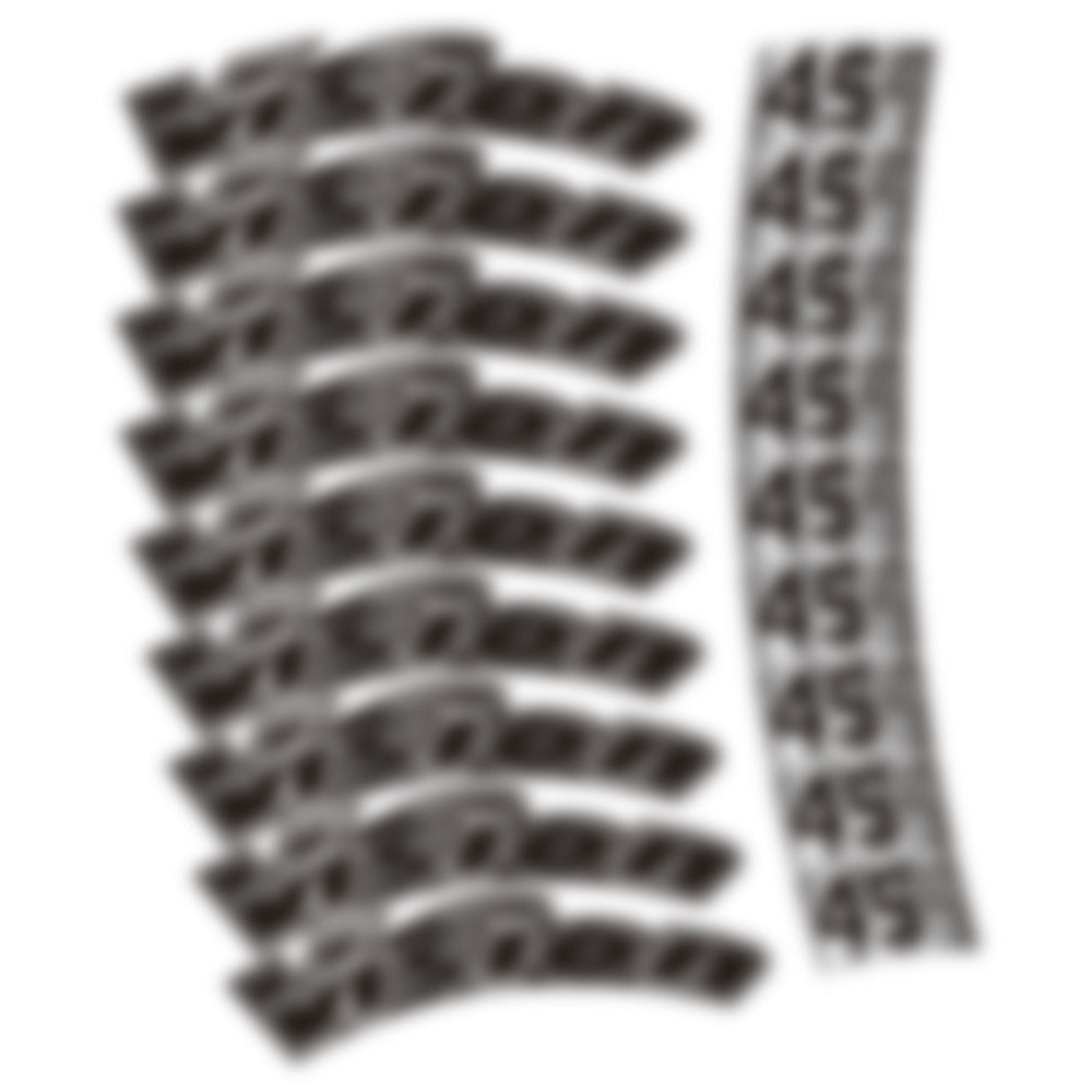 Compatible Decal Visixn Metron 45 SL Disc, Road Wheel, bike sticker vinyl